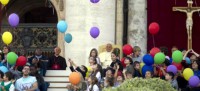 Le famiglie con Papa Francesco