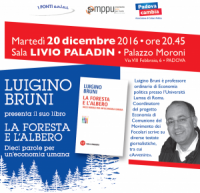 La Foresta e l’Albero, Presentazione del nuovo libro di Luigino Bruni